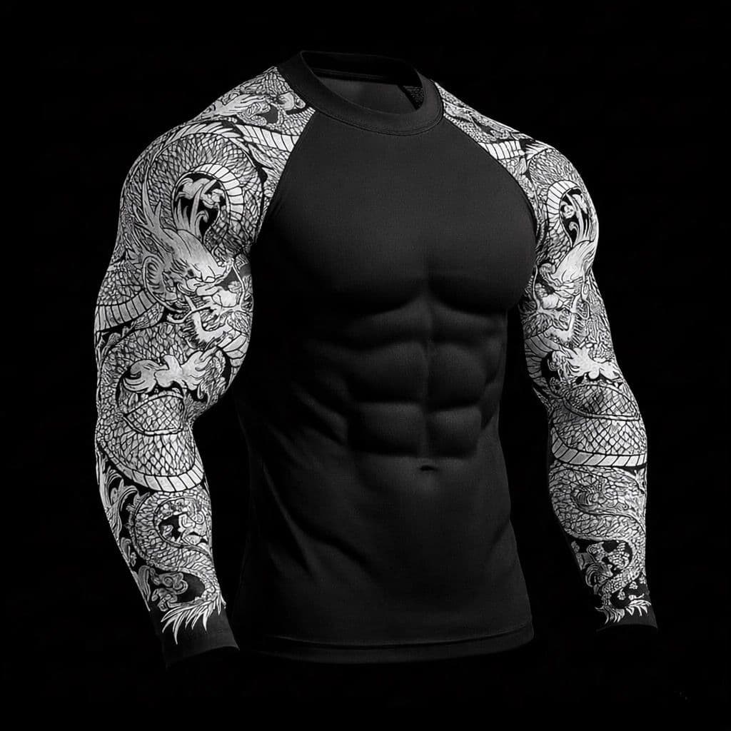 Dragon long sleeve compression  - Image 1