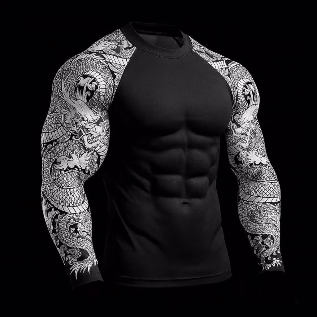Dragon long sleeve compression